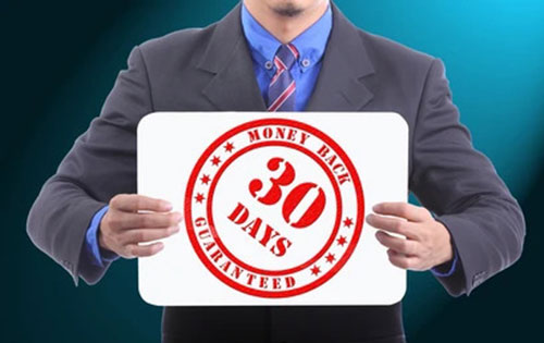 30 Days Money Back Guarantee