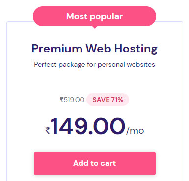 Premium Web Hosting