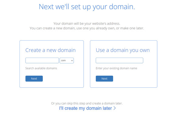 Choose Your Domain Name